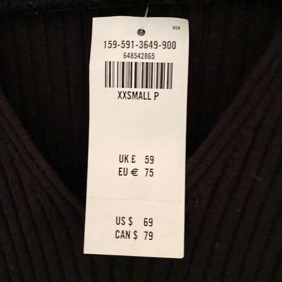 NWT Abercrombie short sleeve polo knit dress - Picture 3 of 4